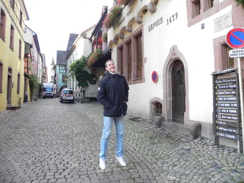 Alsace med Cathriine og Karsten.