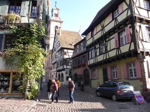 Alsace med Cathriine og Karsten.