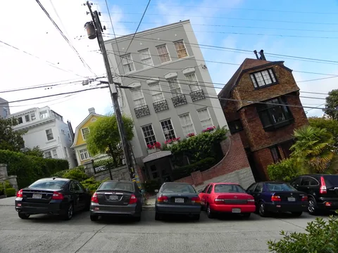Filbert Street, San Francisco, Californien, USA