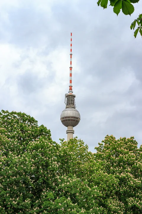 Berliner Fernsehturm, Berlin, Tyskland