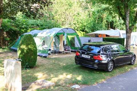 Campingpladsen, Kaysersberg, Alsace, Frankrig