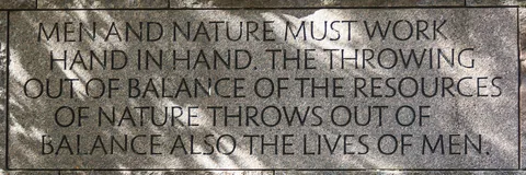 Franklin Delano Roosevelt Memorial, Washington D.C., USA