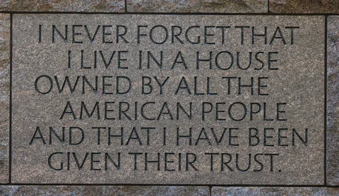 Franklin Delano Roosevelt Memorial, Washington D.C., USA