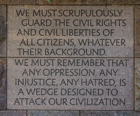 Franklin Delano Roosevelt Memorial, Washington D.C., USA