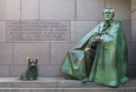 Franklin Delano Roosevelt Memorial, Washington D.C., USA