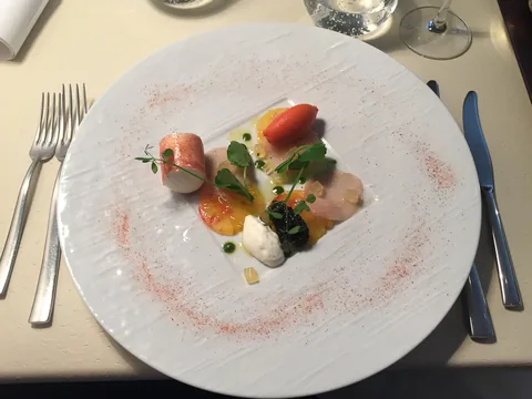 Middag på l'Atalier du Peintre i hjertet af Colmar, som altid en fantastisk oplevelse.
