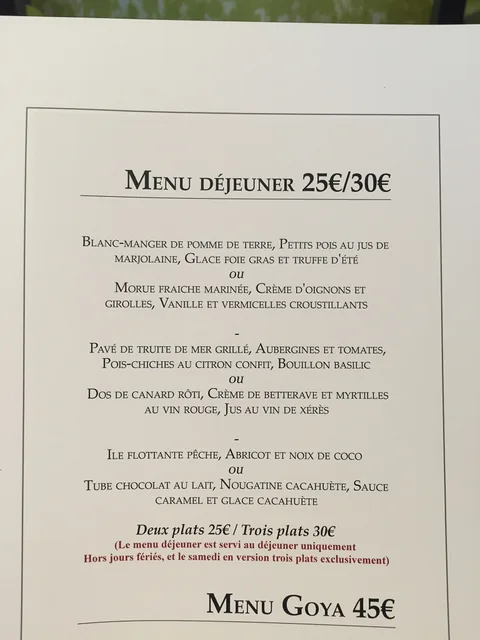 Endnu en sublim frokost på L'Atalier du Peintre i Colmar, Alsace.