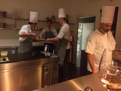 En fantastisk middag på Frederikshøj.