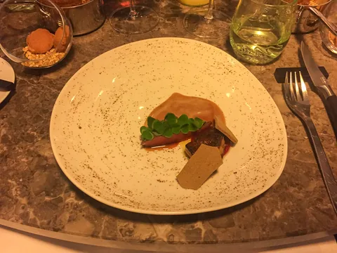 En fantastisk middag på Frederikshøj.