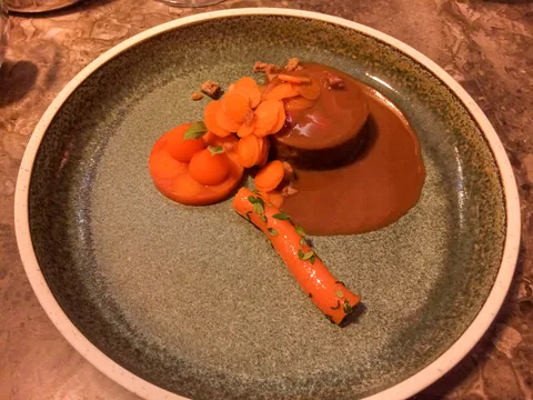 En fantastisk middag på Frederikshøj.