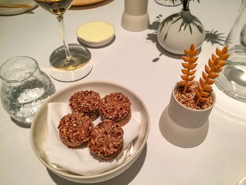 En aften på Restaurant Geranium, 3 stjernet luksusoplevelse i København.