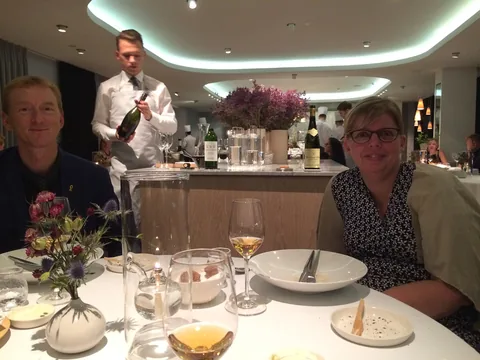 En aften på Restaurant Geranium, 3 stjernet luksusoplevelse i København.