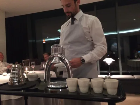 En aften på Restaurant Geranium, 3 stjernet luksusoplevelse i København.