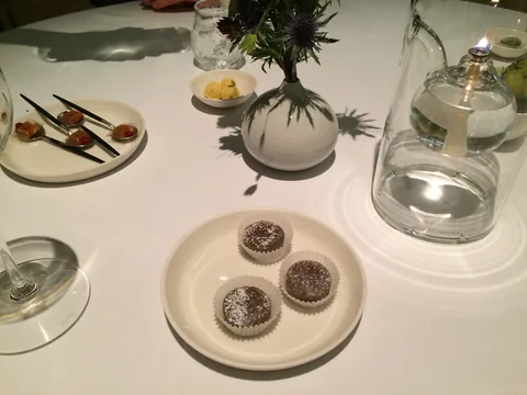 En aften på Restaurant Geranium, 3 stjernet luksusoplevelse i København.