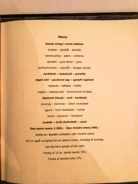 Middag på Kokkeriet.