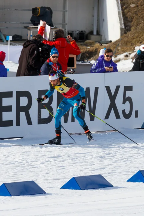 Fransk skiskydningslegende Martin Fourcade
