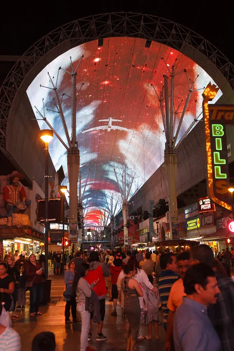 Freemont Street Experience, Las Vegas, USA