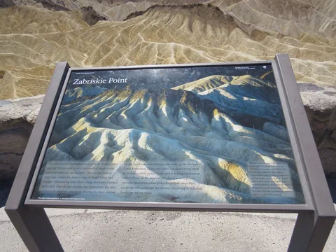 Zabriskie Point, Death Valley, USA