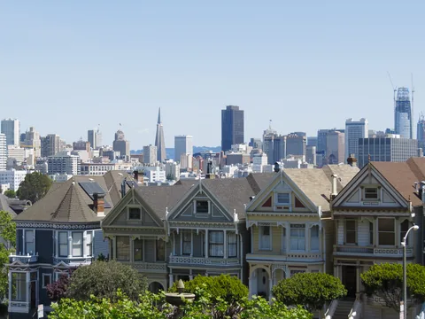 Painted Ladies, Alamo Square, San Francisco, USA