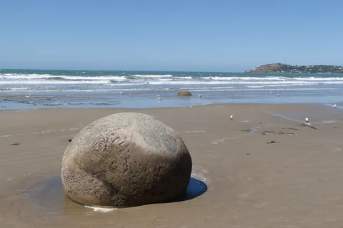 Moeraki Boulders, South Island, New Zealand
