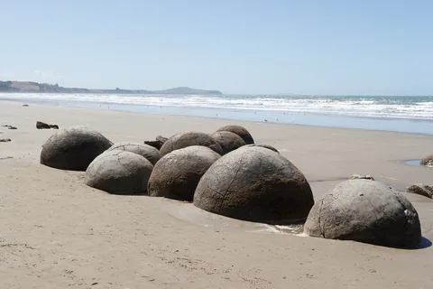 Moeraki Boulders, South Island, New Zealand