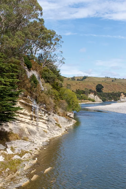 Clifden Suspension Bridge, South Island, New Zealand