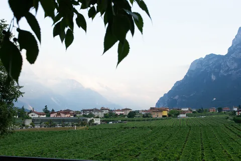 Ristorante La Berlera i Riva del Garda i den nordlige ende af søen.