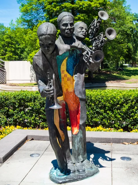 Louis Armstrong Park, New Orleans, Louisiana, USA