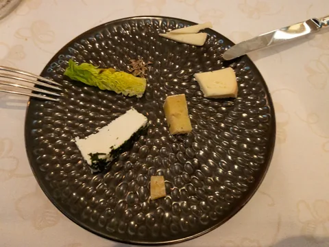 Middag på Le Maximillien, Zellenberg, Alsace, Frankrig