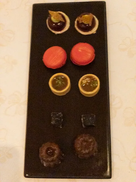 Middag på Le Maximillien, Zellenberg, Alsace, Frankrig