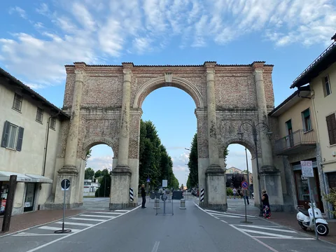 Cherasco, Piemonte, Italien
