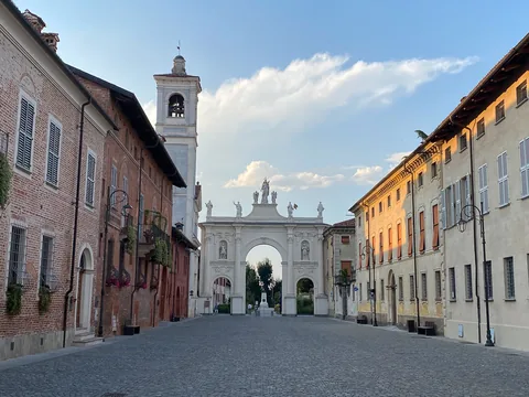 Cherasco, Piemonte, Italien