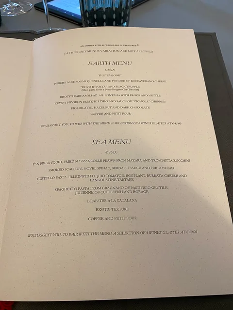 Middag på den 1 stjernede Michelin Ristorante Massimo Camia ved La Morra i Piemonte
