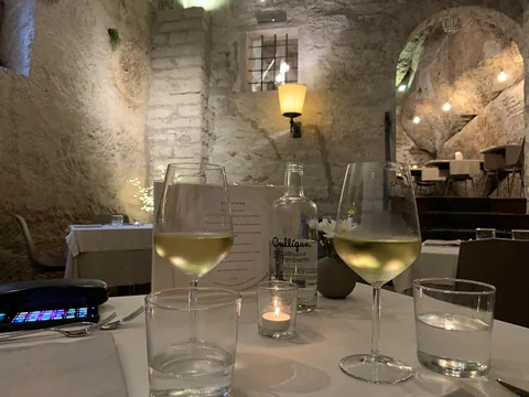 Middag på den fantastiske restaurant La Berlera i Riva del Garda.