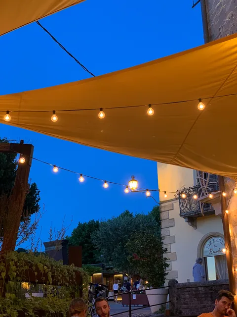 Middag på La Chiusina i Borghetto lidt syd for Gardasøen.