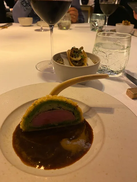Middag på Restaurant Frederikshøj i Århus med Rikke og Klaus.