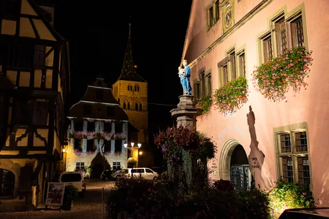 Turckheim by night.
