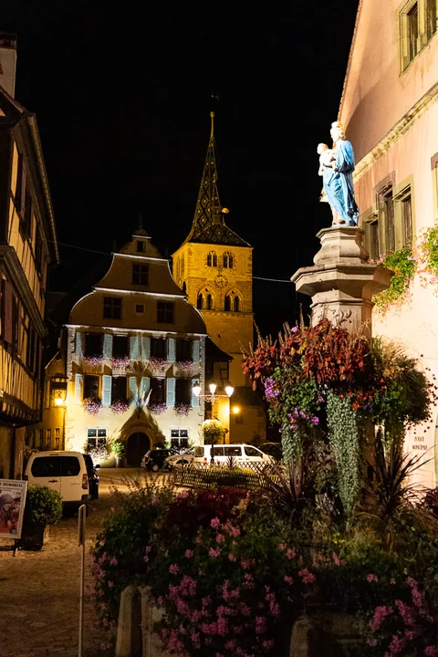 Turckheim by night.