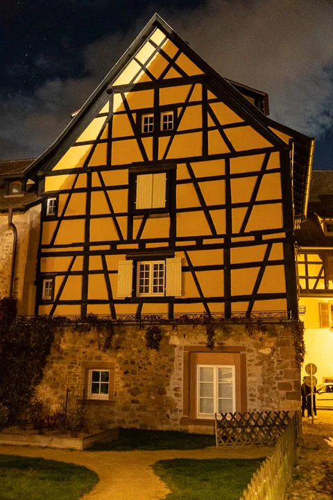 Turckheim by night.