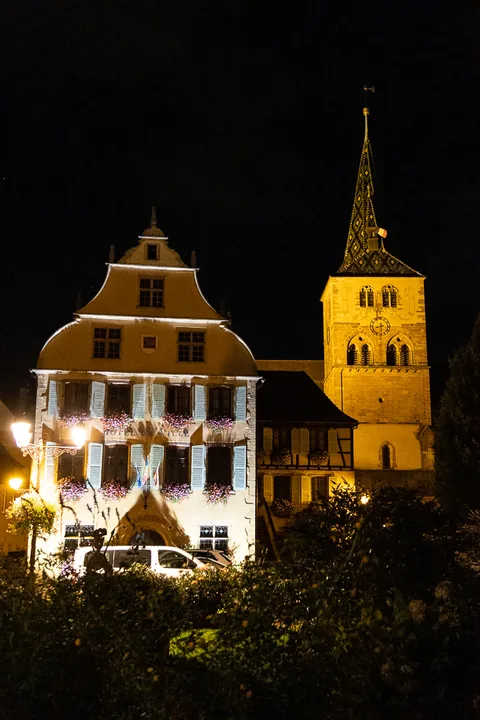 Turckheim by night.