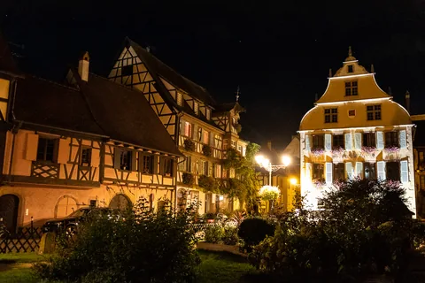 Turckheim by night.