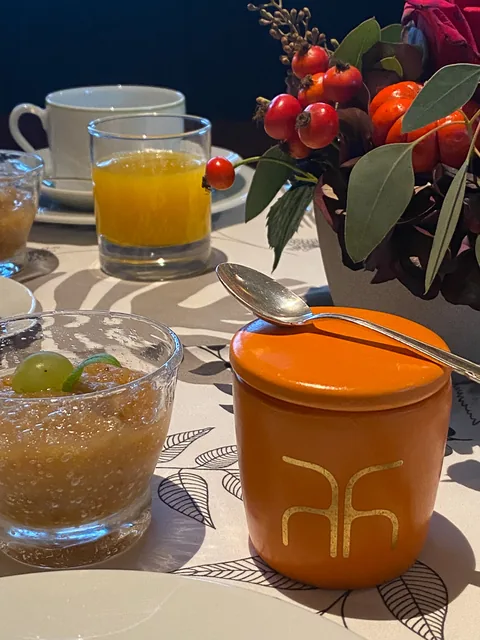 Fantastisk morgenmad på Hotel des Berges